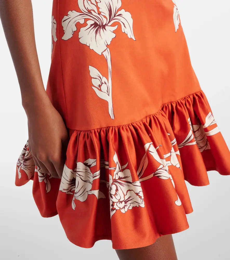 La DoubleJ Gingerbread cotton-blend minidress | Thumbnail 3