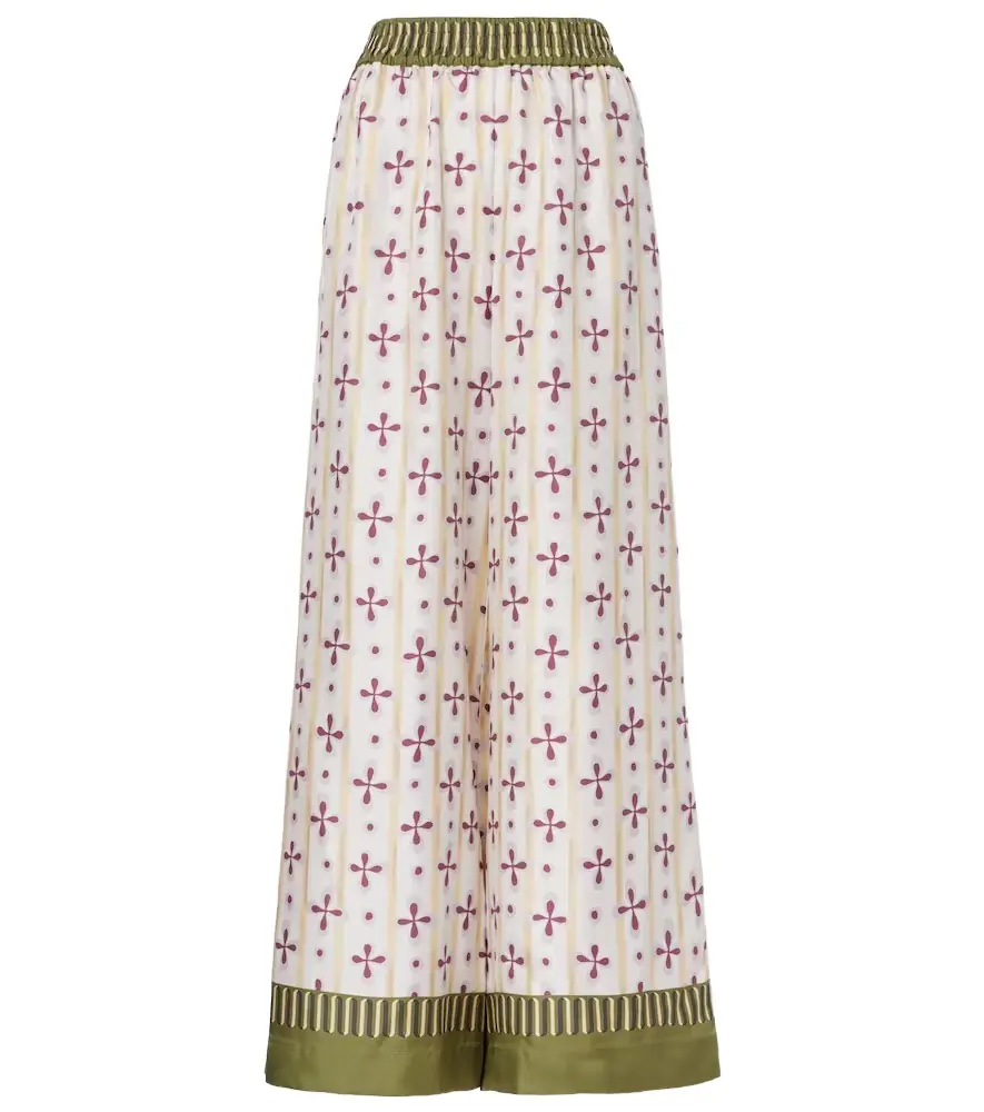 La DoubleJ Printed silk twill palazzo pants | Image 1 La DoubleJ Printed silk twill palazzo pants | Image 1