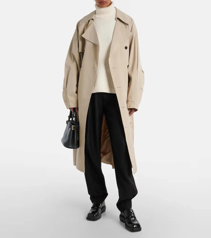 The Frankie Shop Mavis oversized trench coat | Thumbnail 2 The Frankie Shop Mavis oversized trench coat | Thumbnail 2