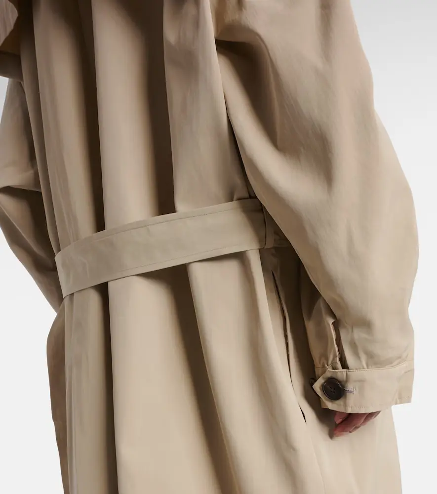 The Frankie Shop Mavis oversized trench coat | Thumbnail 3 The Frankie Shop Mavis oversized trench coat | Thumbnail 3
