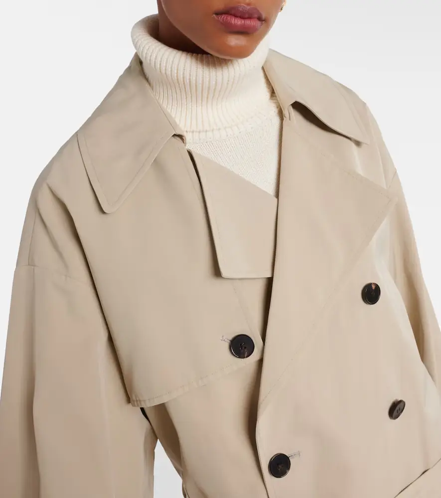 The Frankie Shop Mavis oversized trench coat | Thumbnail 4 The Frankie Shop Mavis oversized trench coat | Thumbnail 4