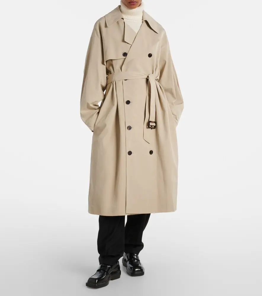 The Frankie Shop Mavis oversized trench coat | Thumbnail 5 The Frankie Shop Mavis oversized trench coat | Thumbnail 5