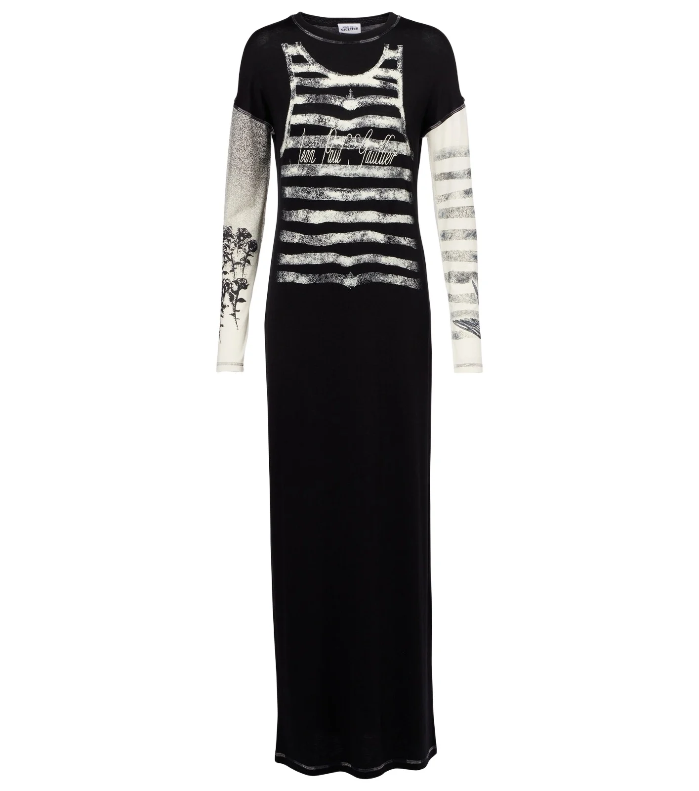 Printed jersey maxi dress Printed jersey maxi dress