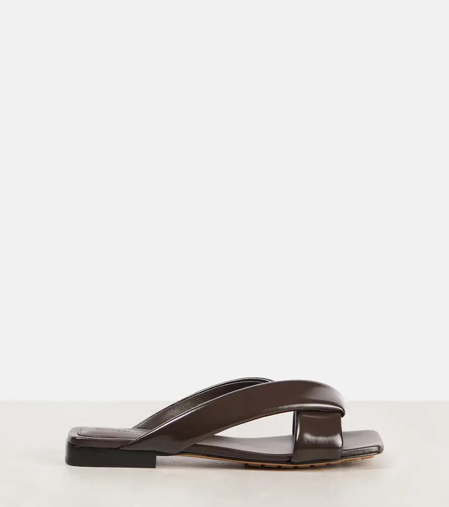 Bottega Veneta Riva leather sandals | Thumbnail 3