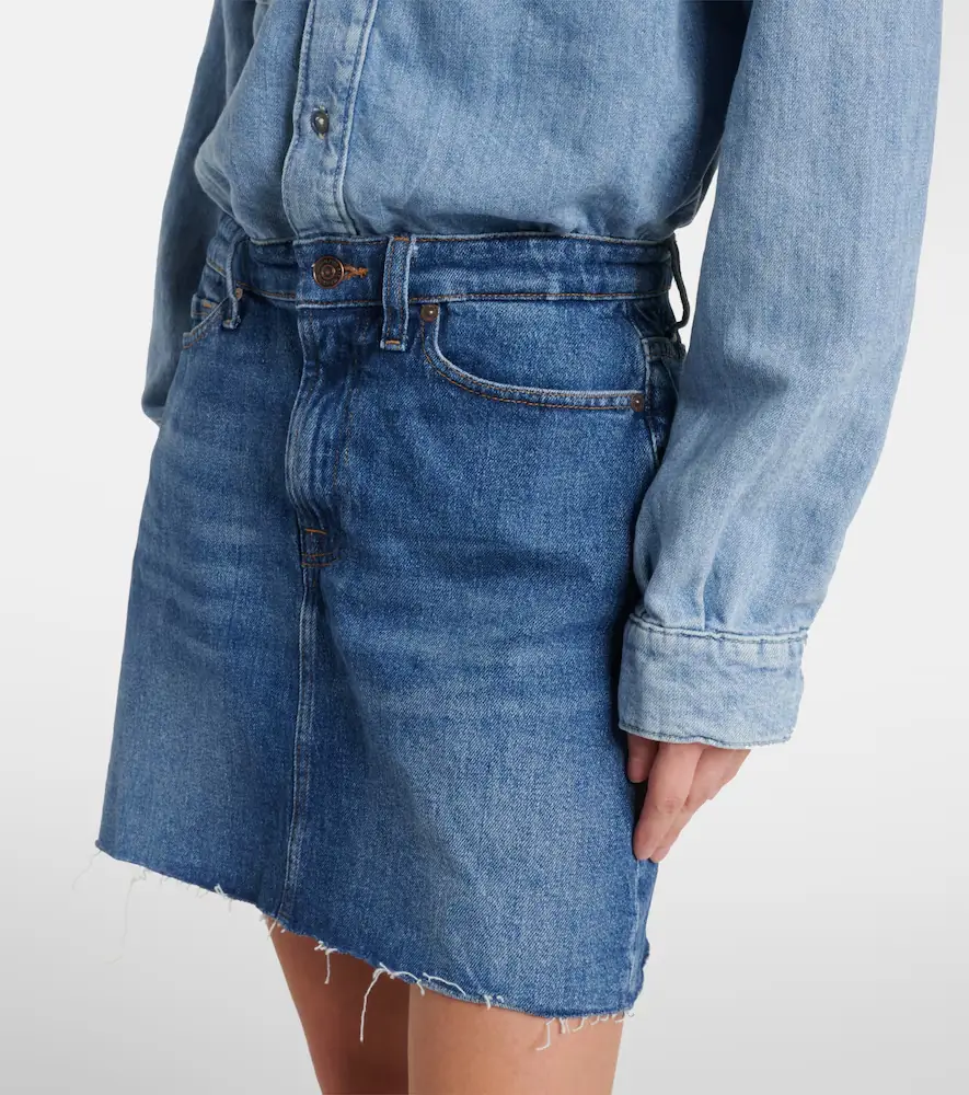 7 For All Mankind Denim minidress | Thumbnail 4 7 For All Mankind Denim minidress | Thumbnail 4