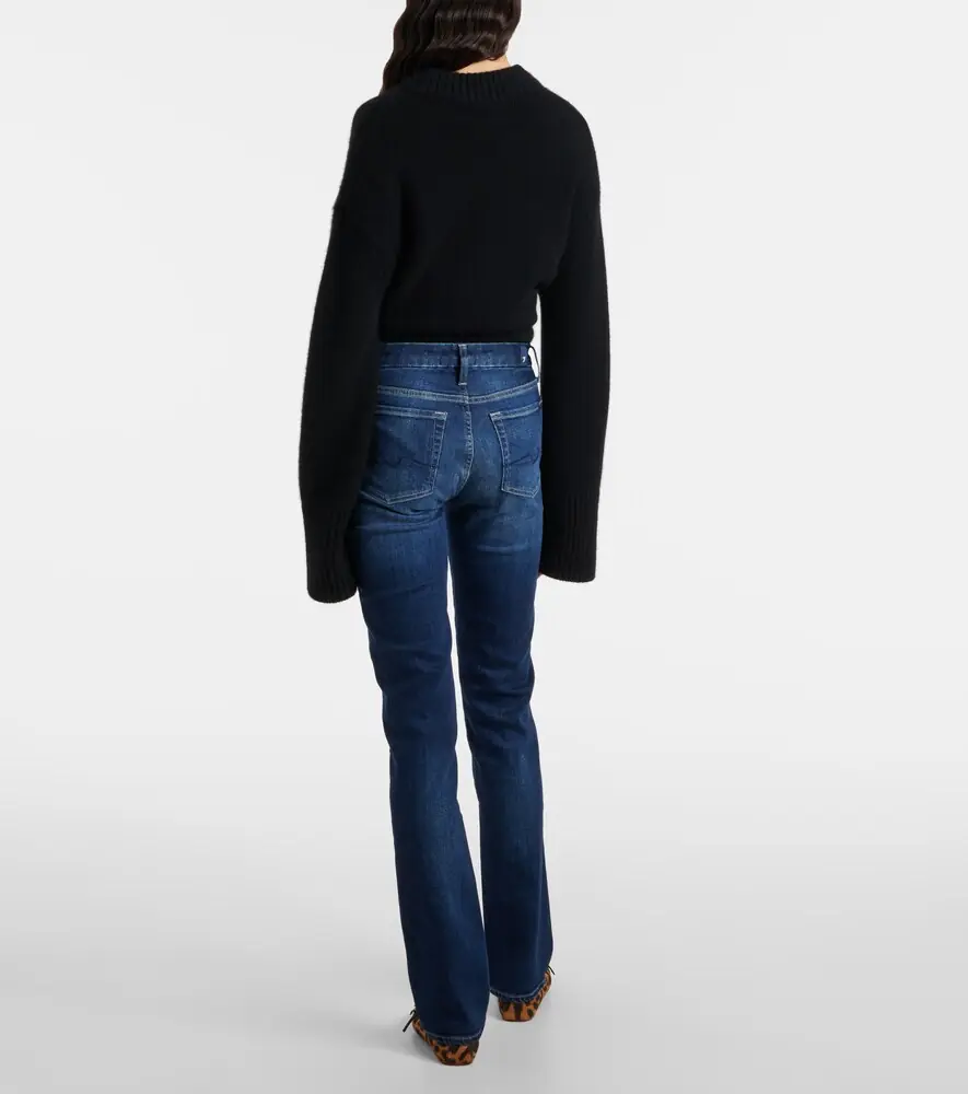 7 For All Mankind Kimmie high-rise straight jeans | Thumbnail 4 7 For All Mankind Kimmie high-rise straight jeans | Thumbnail 4