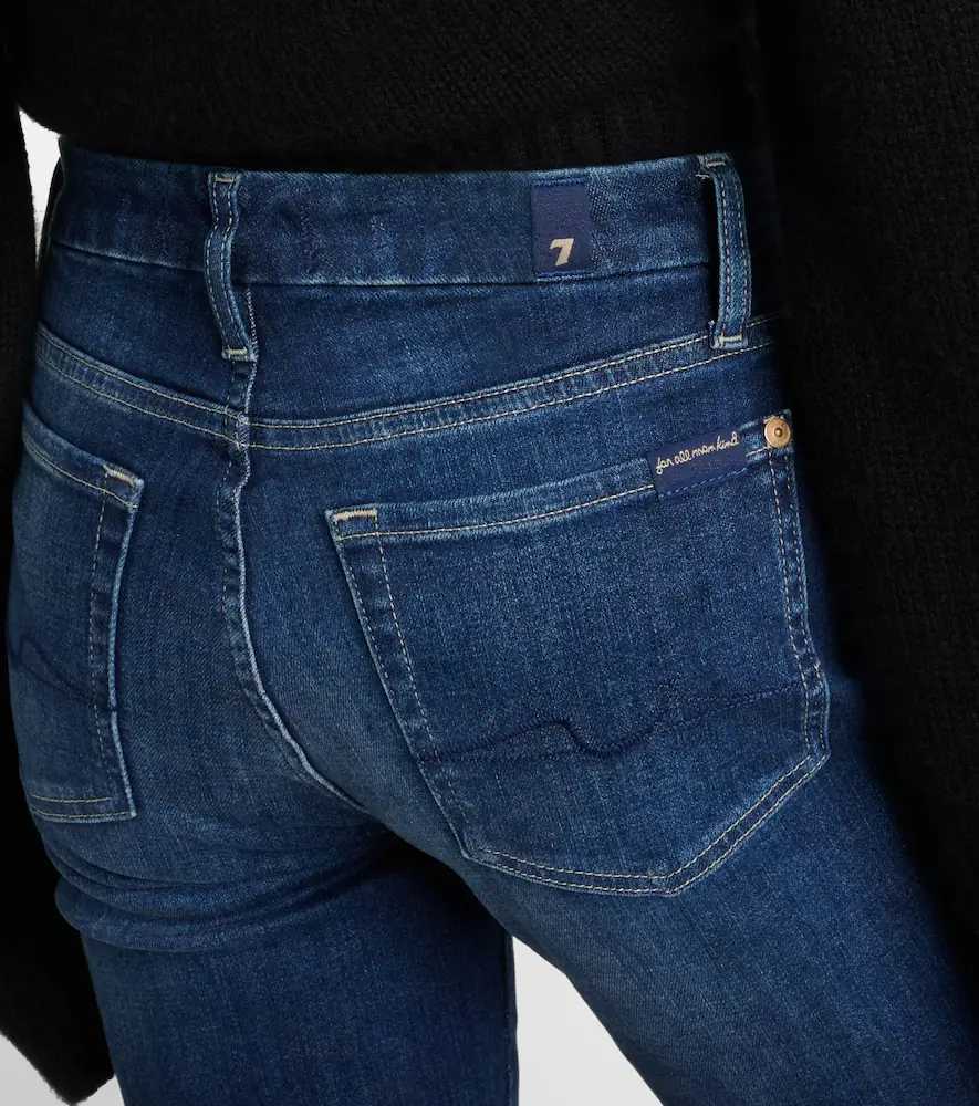 7 For All Mankind Kimmie high-rise straight jeans | Thumbnail 5 7 For All Mankind Kimmie high-rise straight jeans | Thumbnail 5