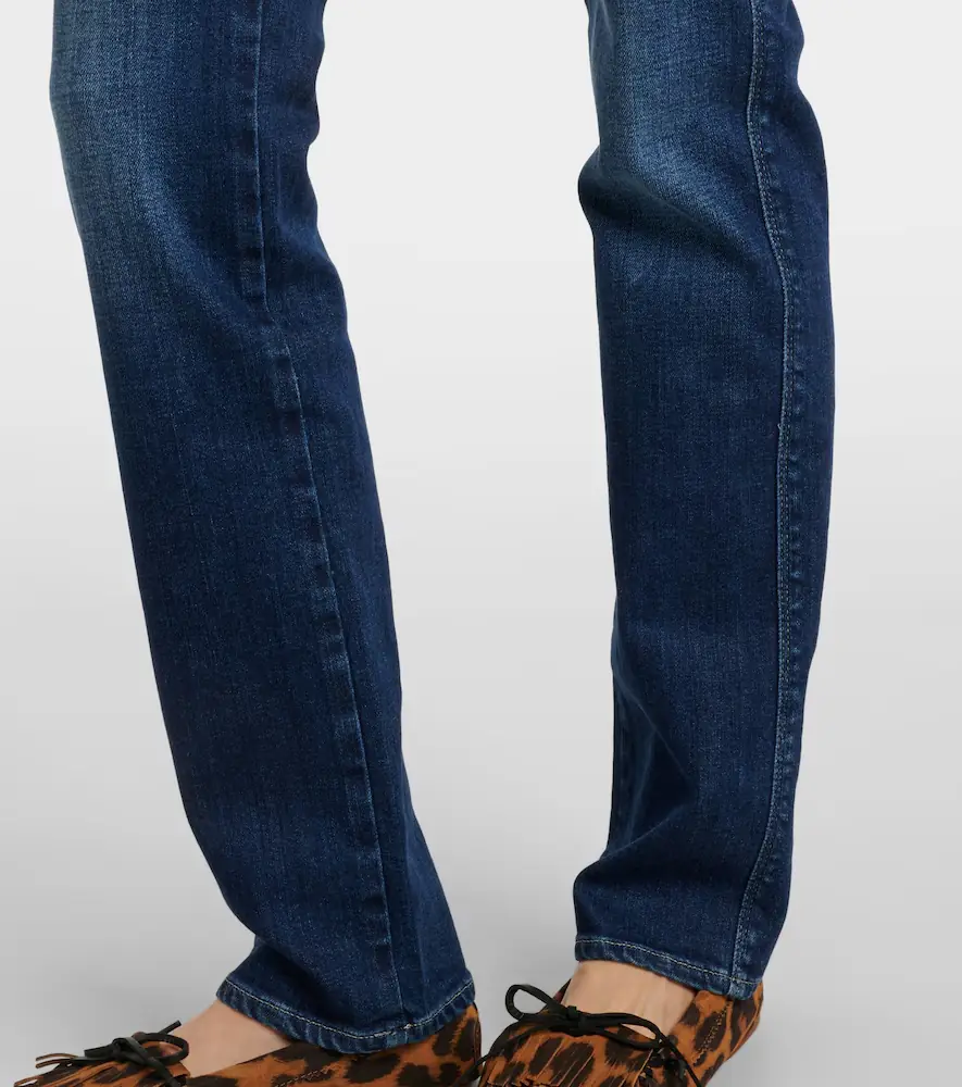 7 For All Mankind Kimmie high-rise straight jeans | Thumbnail 7 7 For All Mankind Kimmie high-rise straight jeans | Thumbnail 7