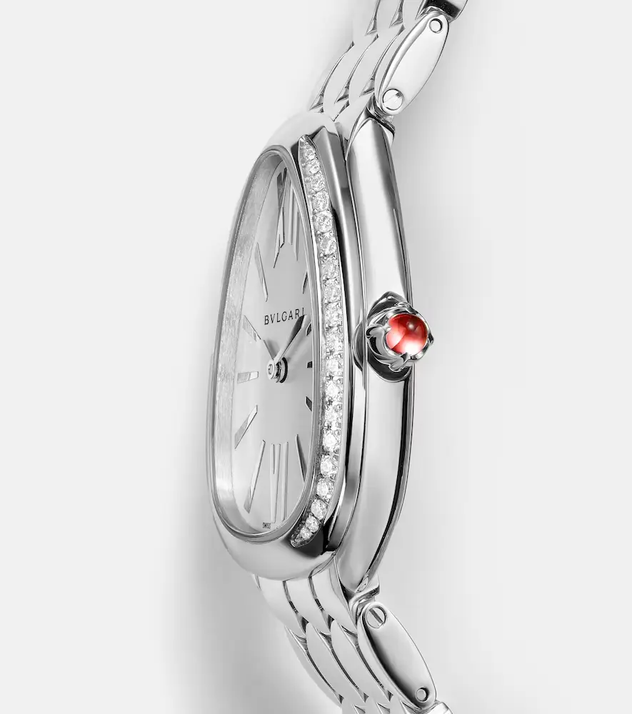 BVLGARI Serpenti Seduttori embellished stainless steel watch | Thumbnail 2 BVLGARI Serpenti Seduttori embellished stainless steel watch | Thumbnail 2