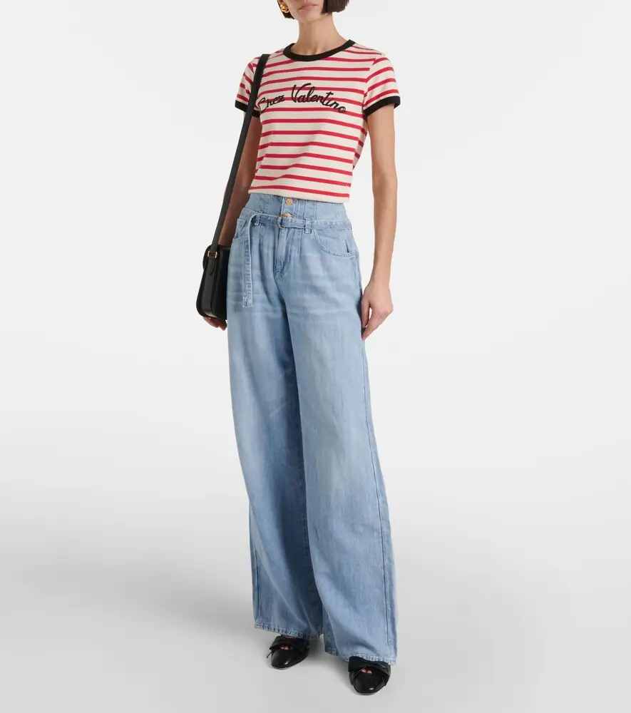 7 For All Mankind Phoenix belted high-rise wide-leg jeans | Thumbnail 5 7 For All Mankind Phoenix belted high-rise wide-leg jeans | Thumbnail 5