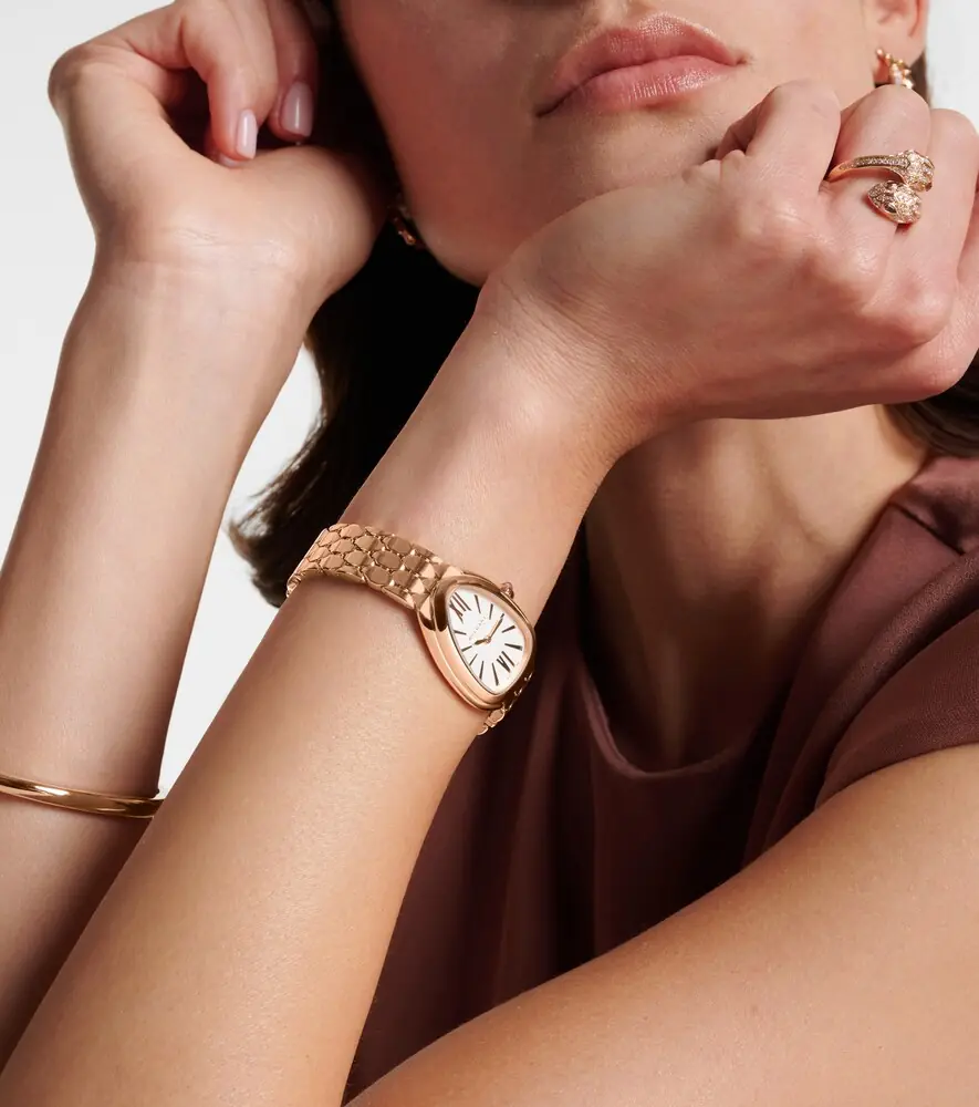 BVLGARI Serpenti Seduttori 18kt rose gold watch with rubellite | Thumbnail 4 BVLGARI Serpenti Seduttori 18kt rose gold watch with rubellite | Thumbnail 4