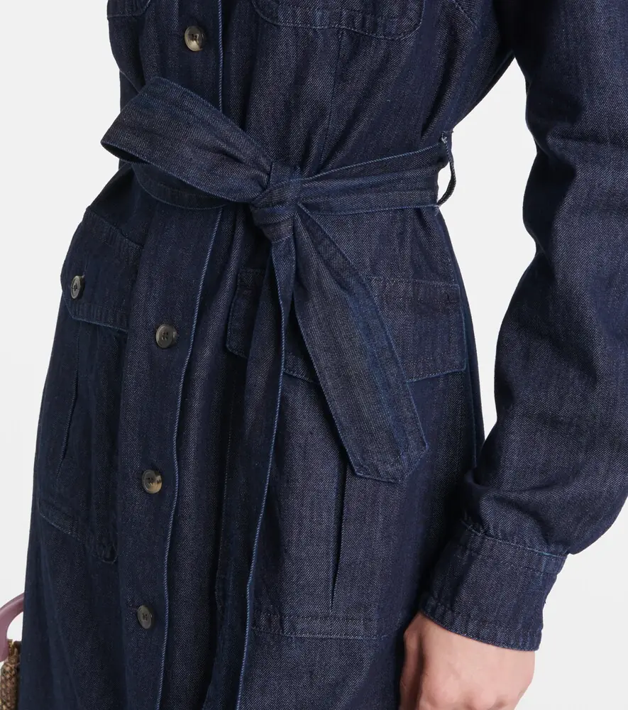 Dries Van Noten Denim shirt dress | Thumbnail 5