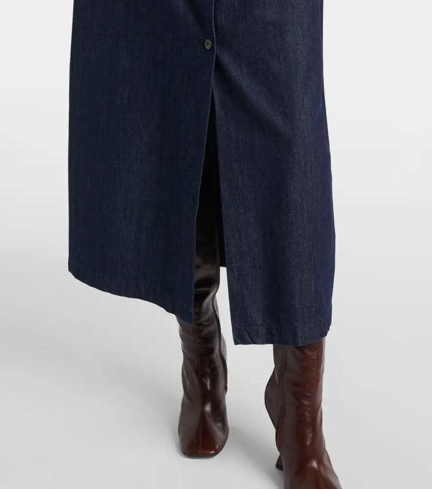 Dries Van Noten Denim shirt dress | Thumbnail 6