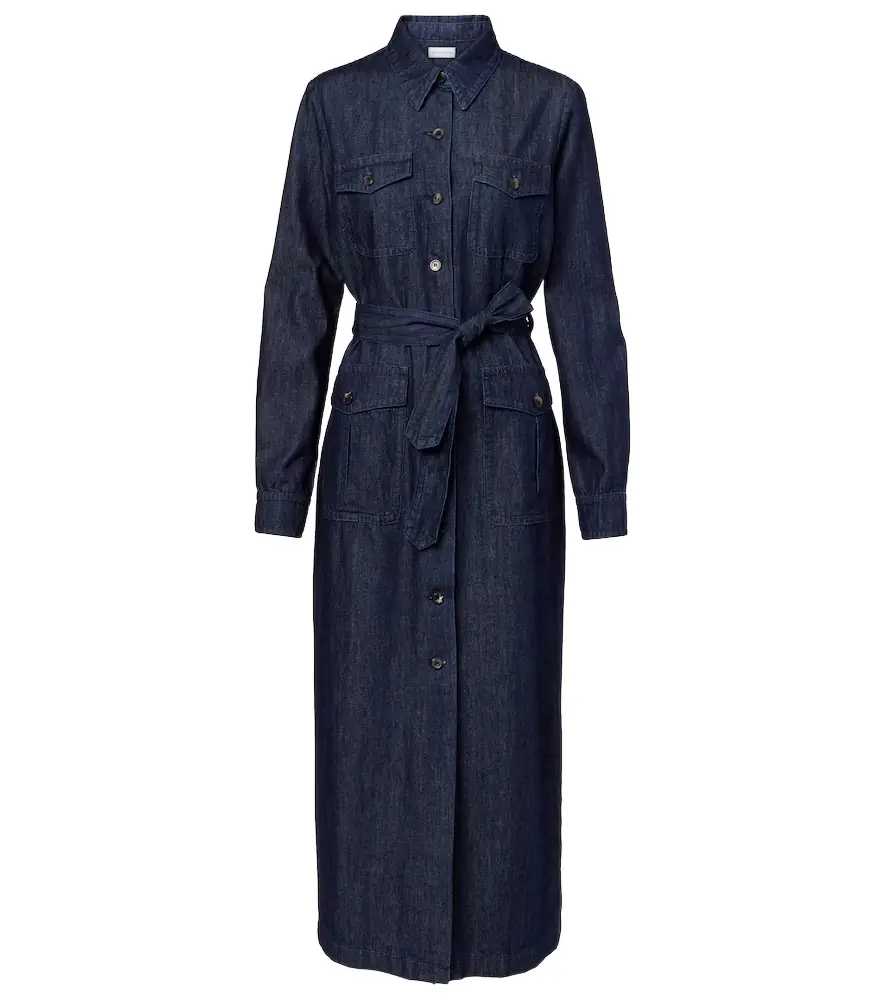 Dries Van Noten Denim shirt dress