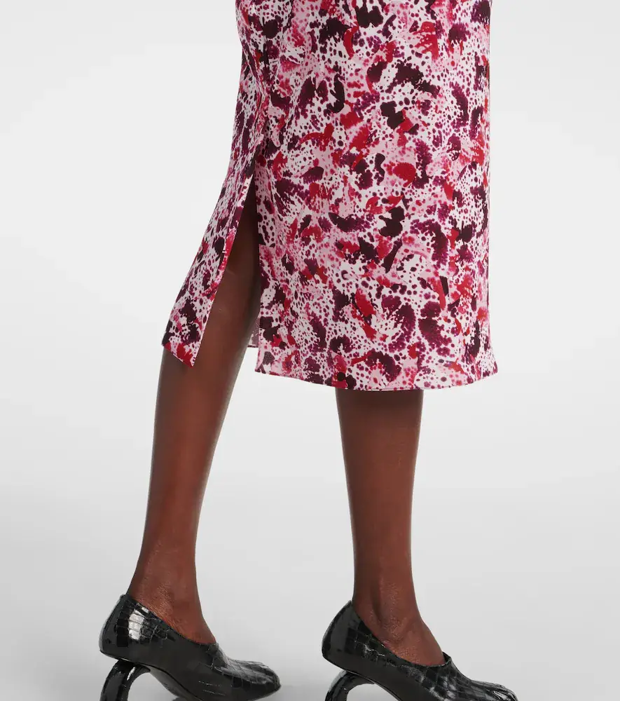 Dries Van Noten Floral pencil skirt | Thumbnail 2