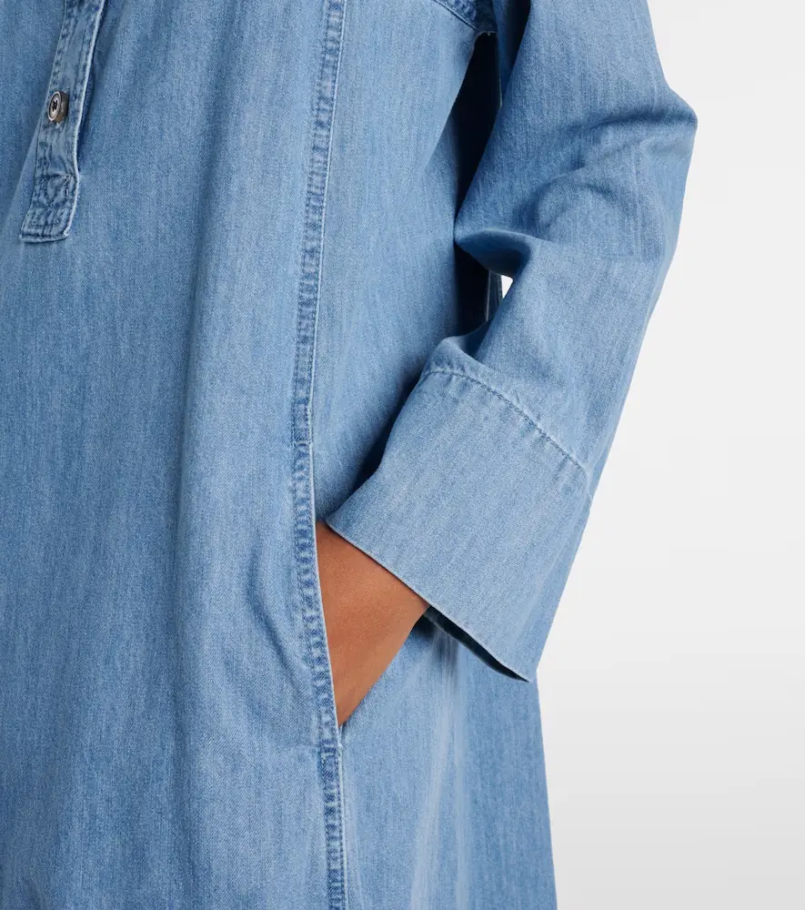 Dries Van Noten Denim maxi dress | Thumbnail 2