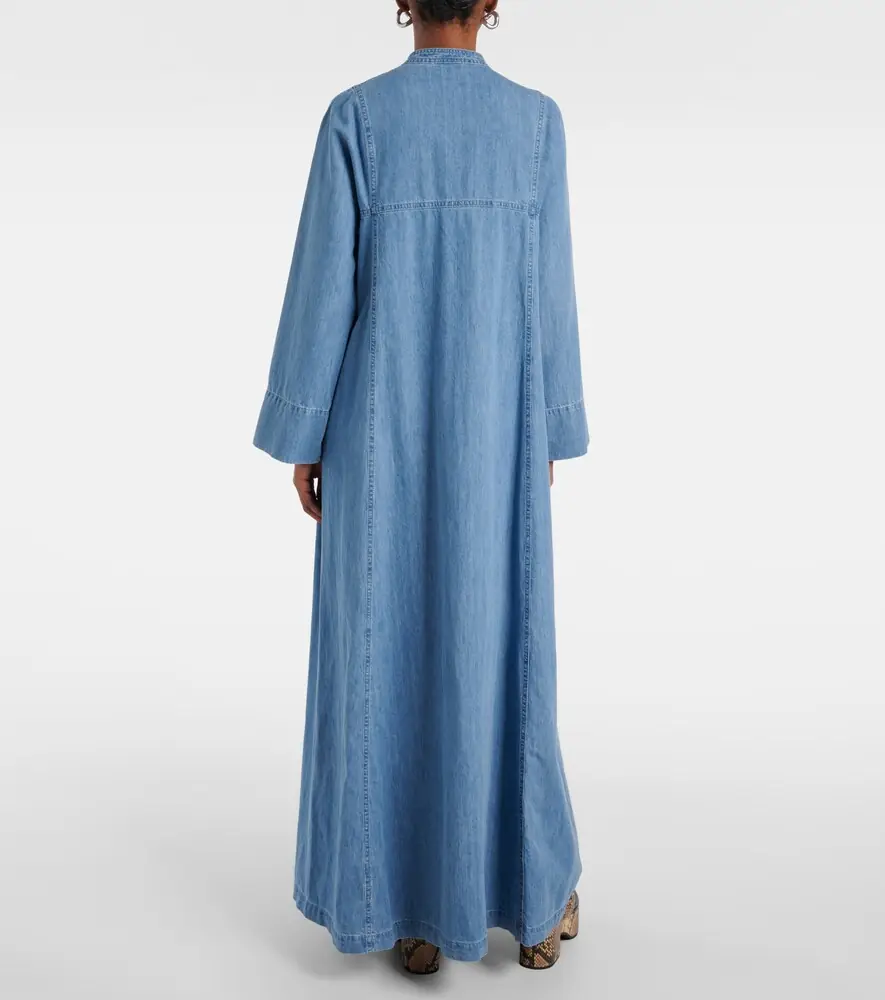 Dries Van Noten Denim maxi dress | Thumbnail 3