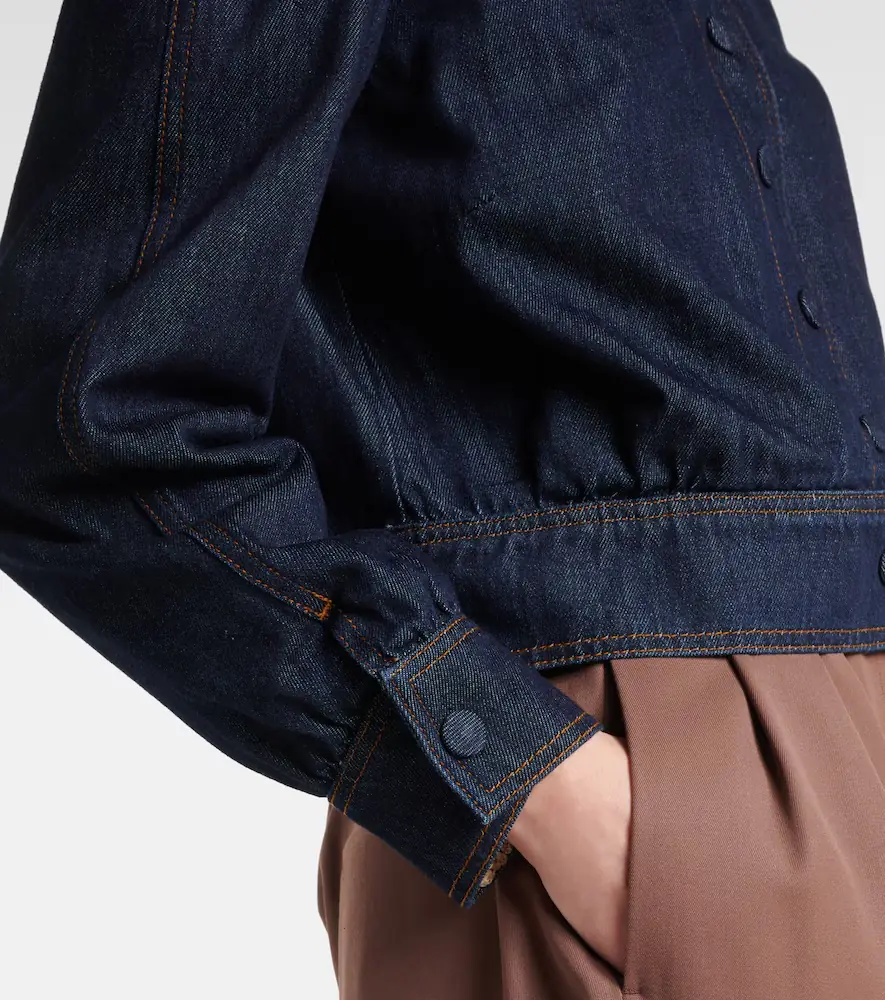 Dries Van Noten Cropped denim jacket | Thumbnail 5