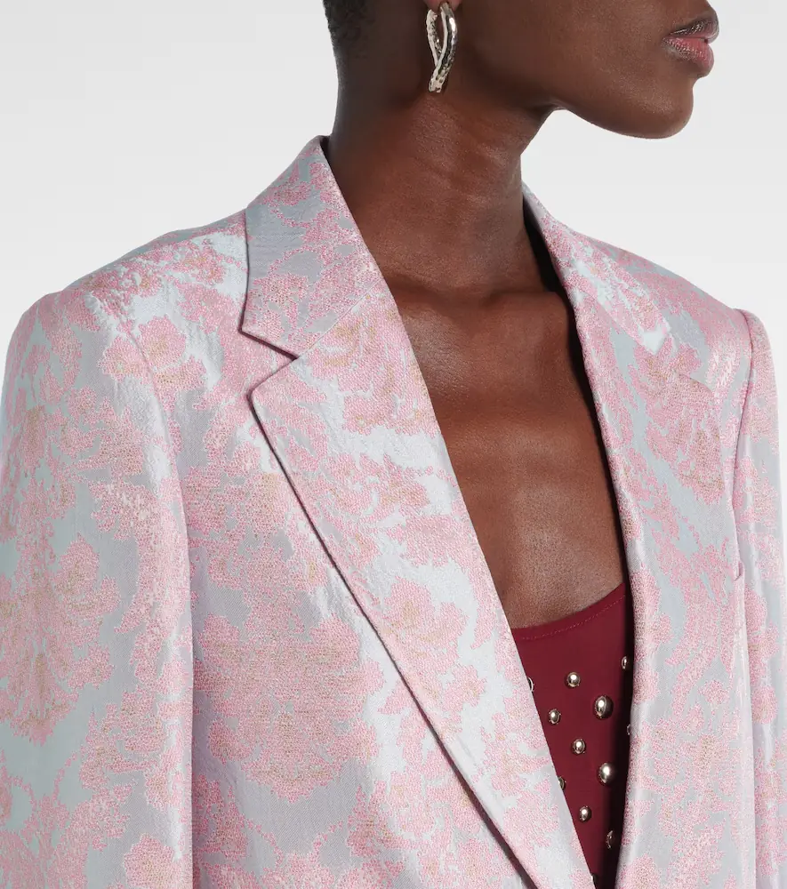 Dries Van Noten Floral jacquard blazer | Thumbnail 2