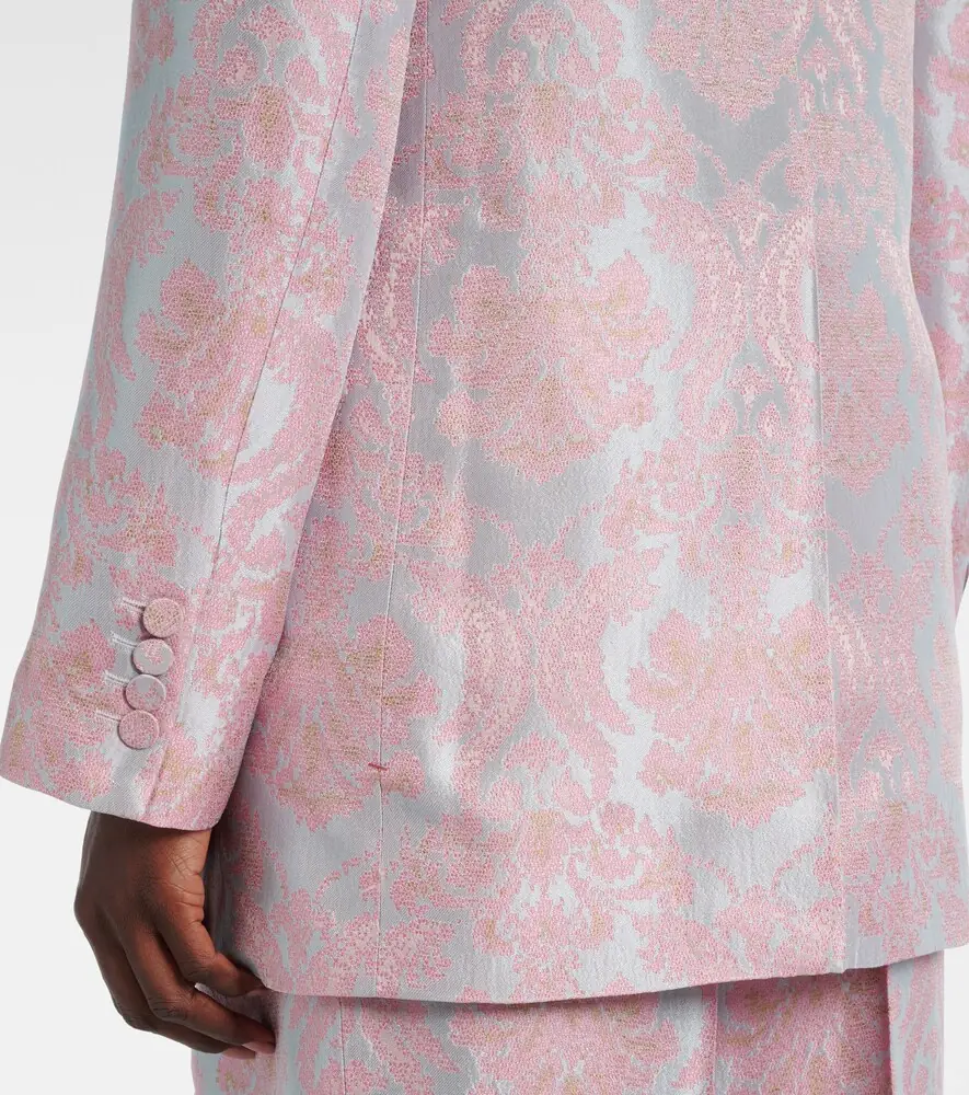Dries Van Noten Floral jacquard blazer | Thumbnail 4