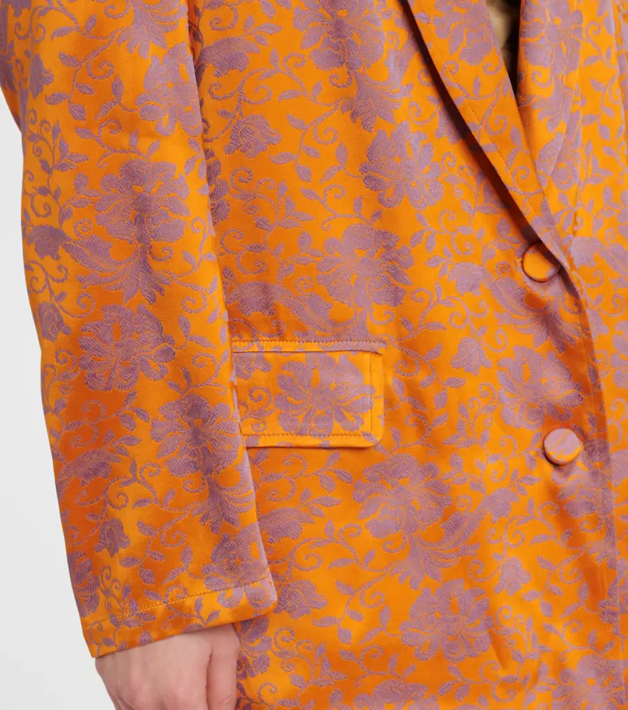 Dries Van Noten Floral jacquard blazer | Thumbnail 6 Dries Van Noten Floral jacquard blazer | Thumbnail 6