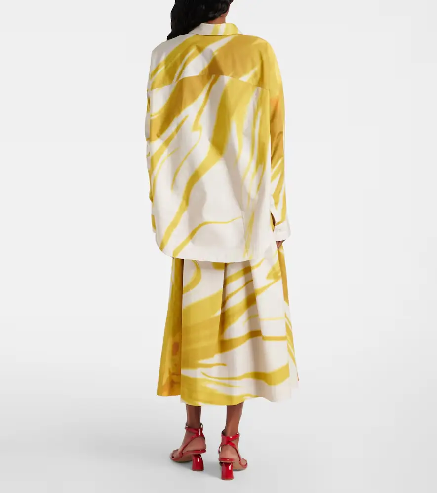 Dries Van Noten Printed cotton shirt | Thumbnail 3 Dries Van Noten Printed cotton shirt | Thumbnail 3