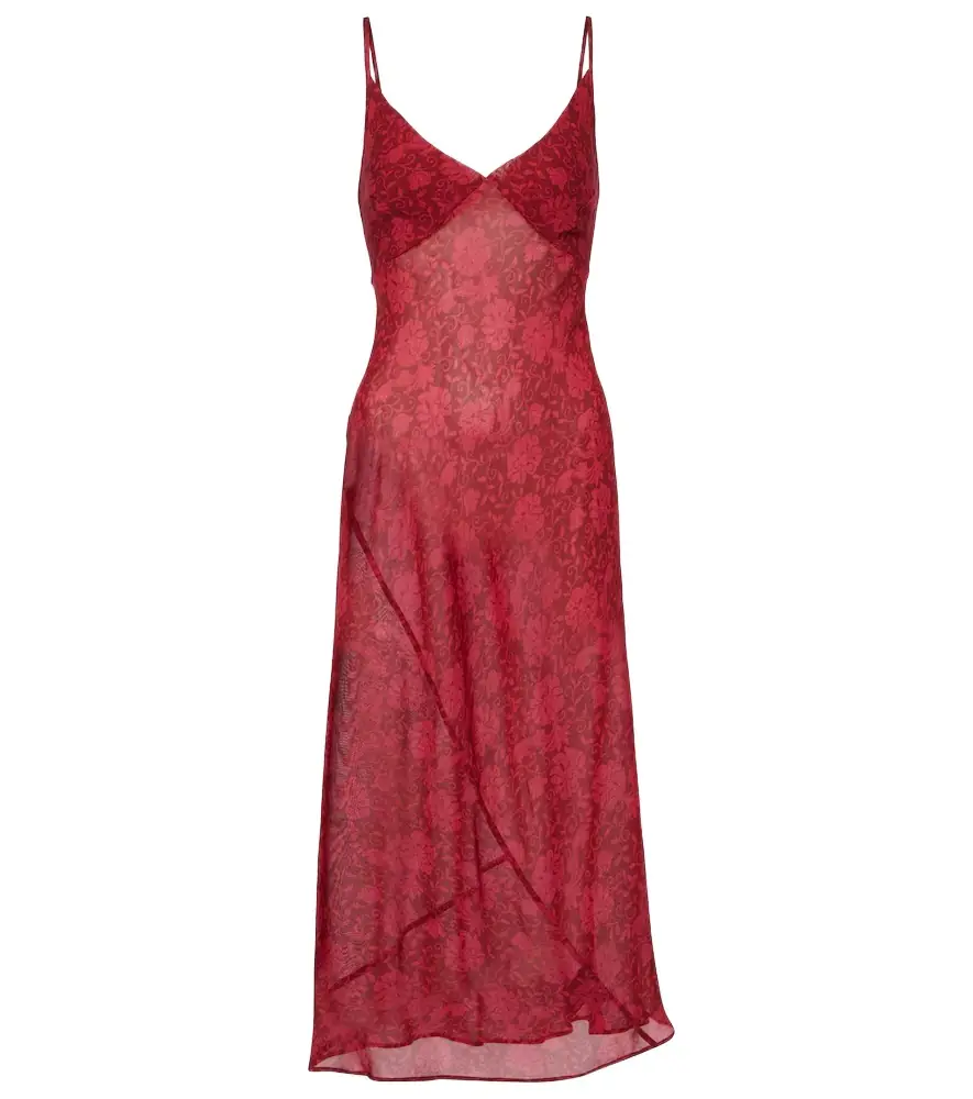 Dries Van Noten Floral slip dress | Image 1 Dries Van Noten Floral slip dress | Image 1