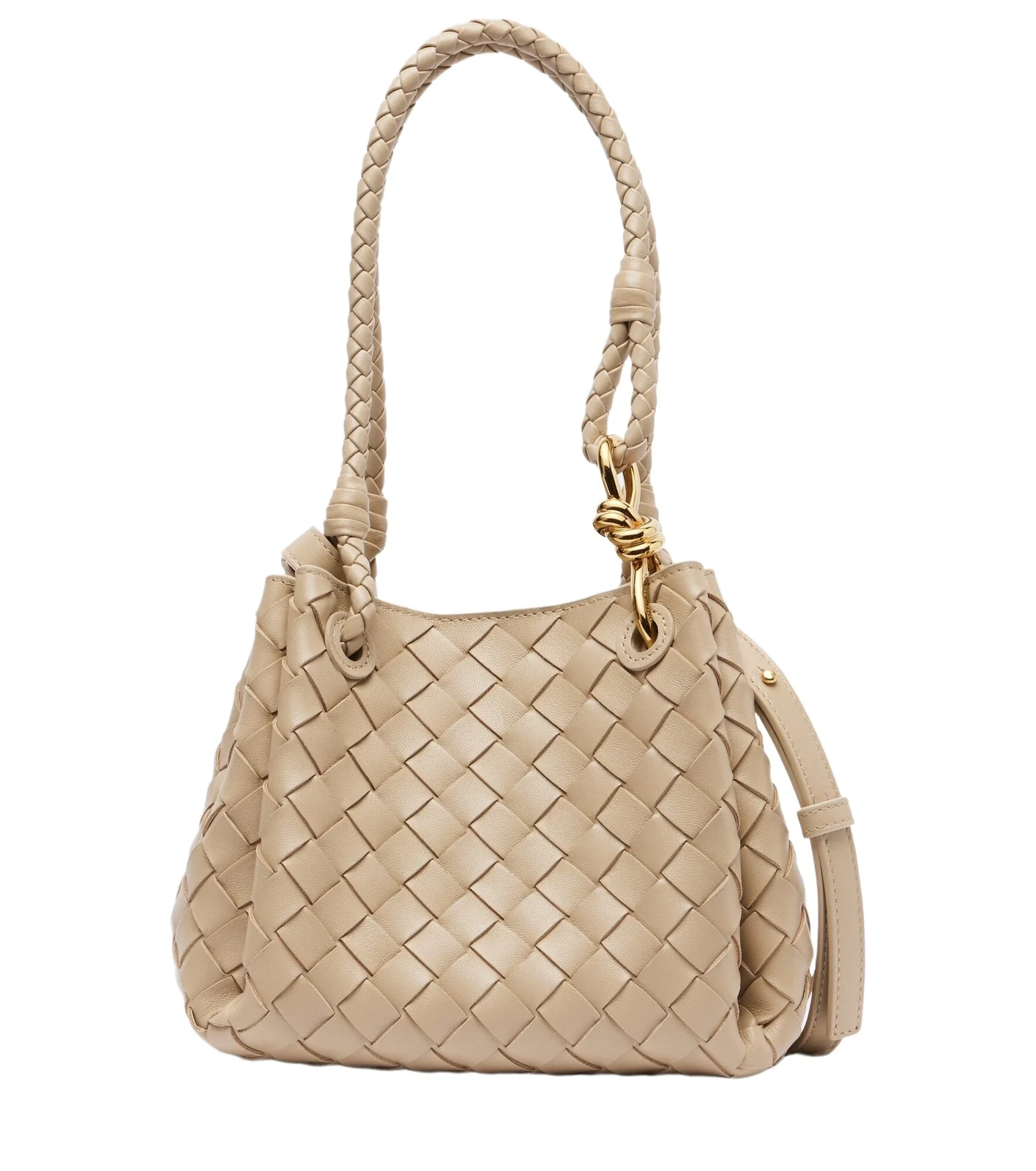 Parachute Small Intrecciato leather tote bag