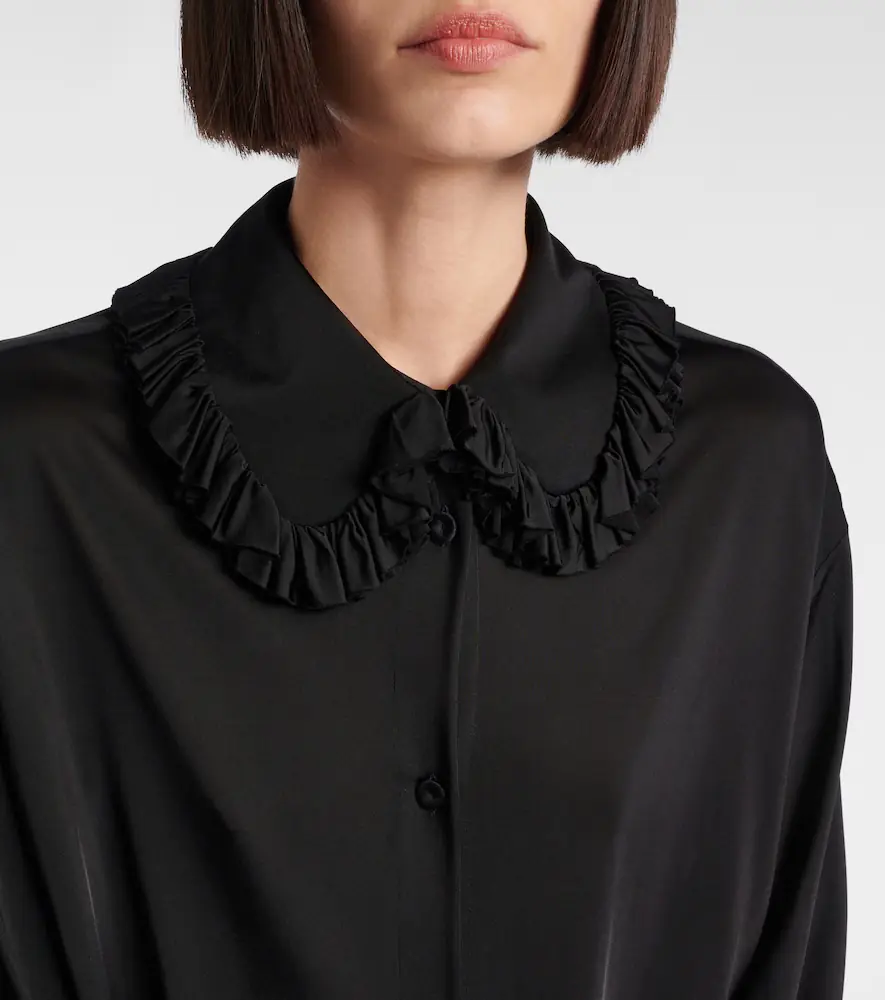 Jil Sander Ruffled blouse | Thumbnail 4 Jil Sander Ruffled blouse | Thumbnail 4