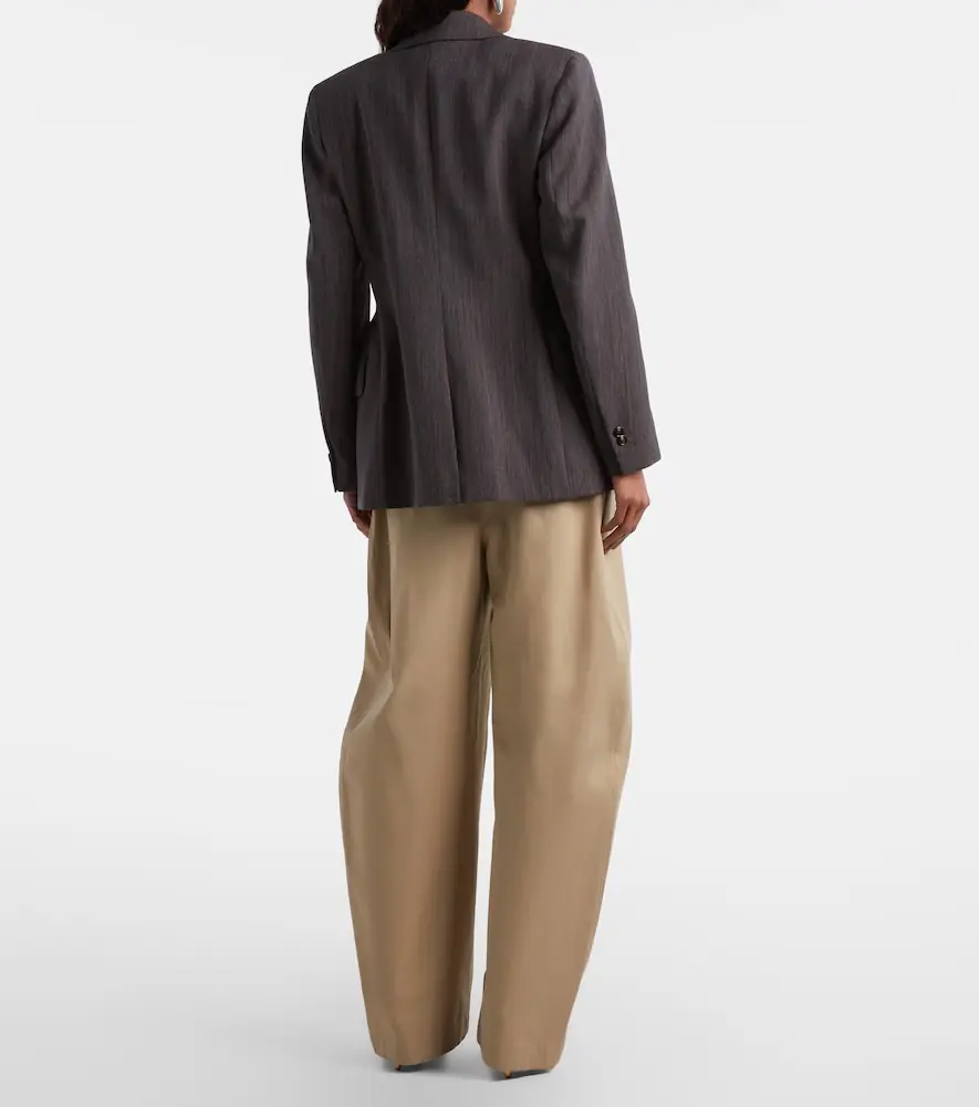 Bottega Veneta Cotton twill wide-leg pants | Thumbnail 6