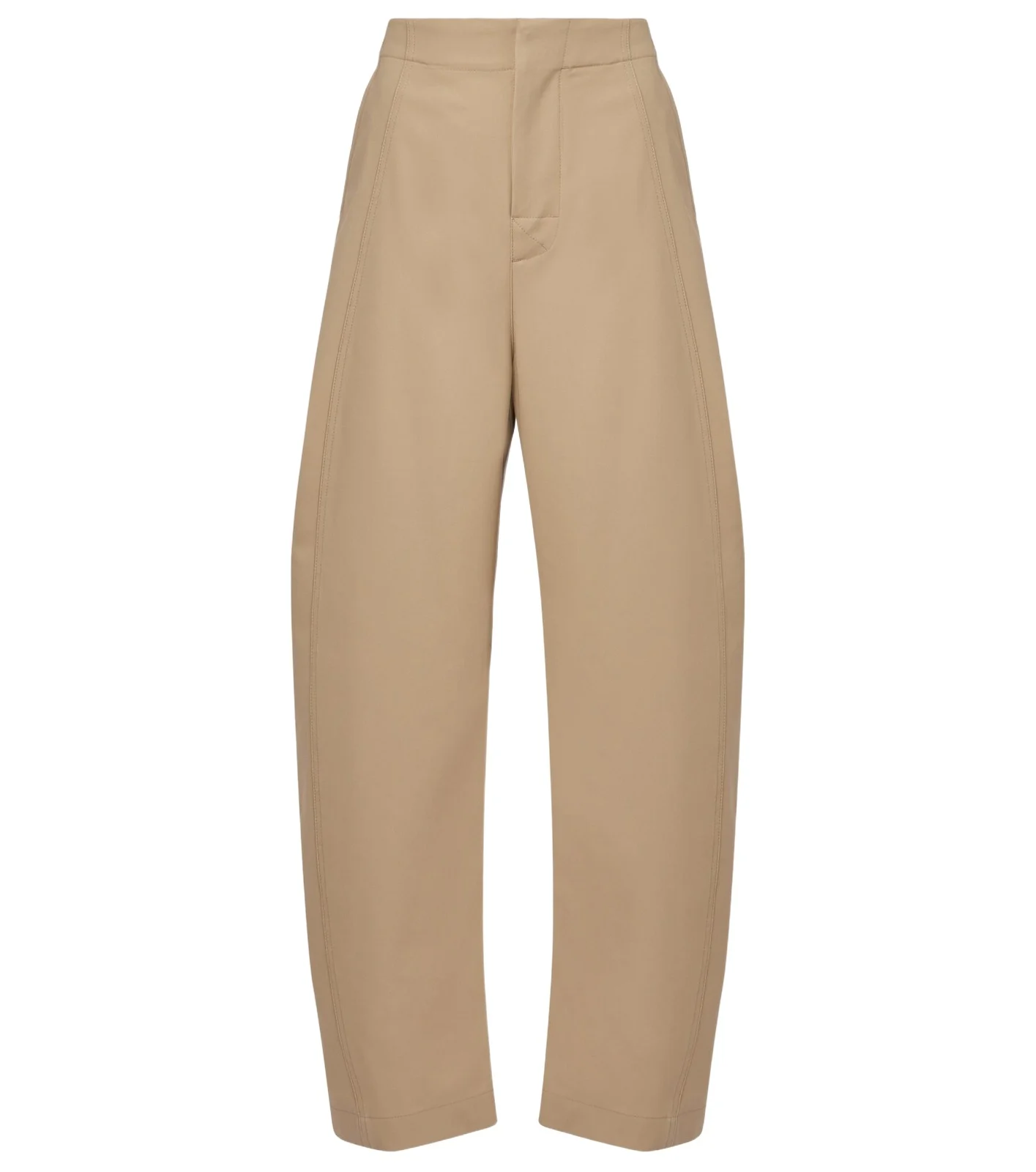 Cotton twill wide-leg pants Cotton twill wide-leg pants