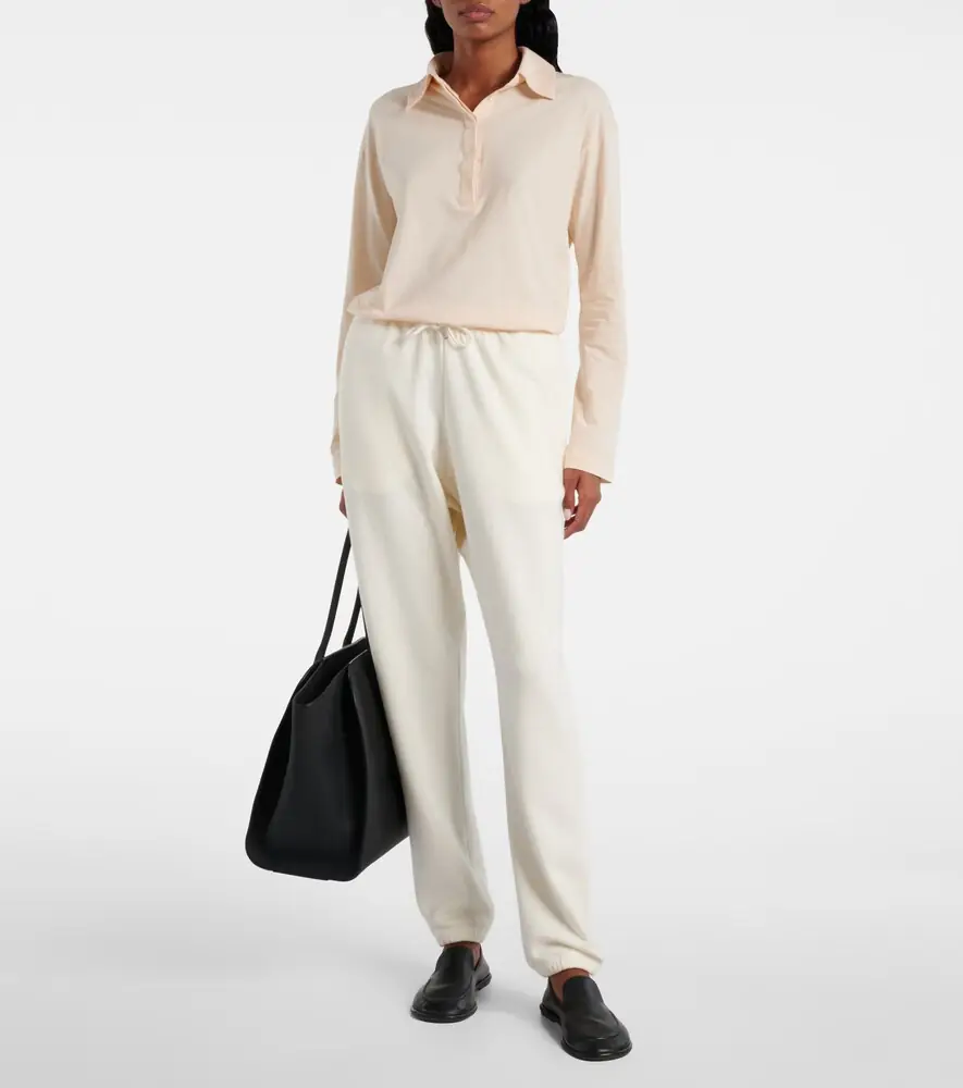 The Row Teo cotton and cashmere sweatpants | Thumbnail 2