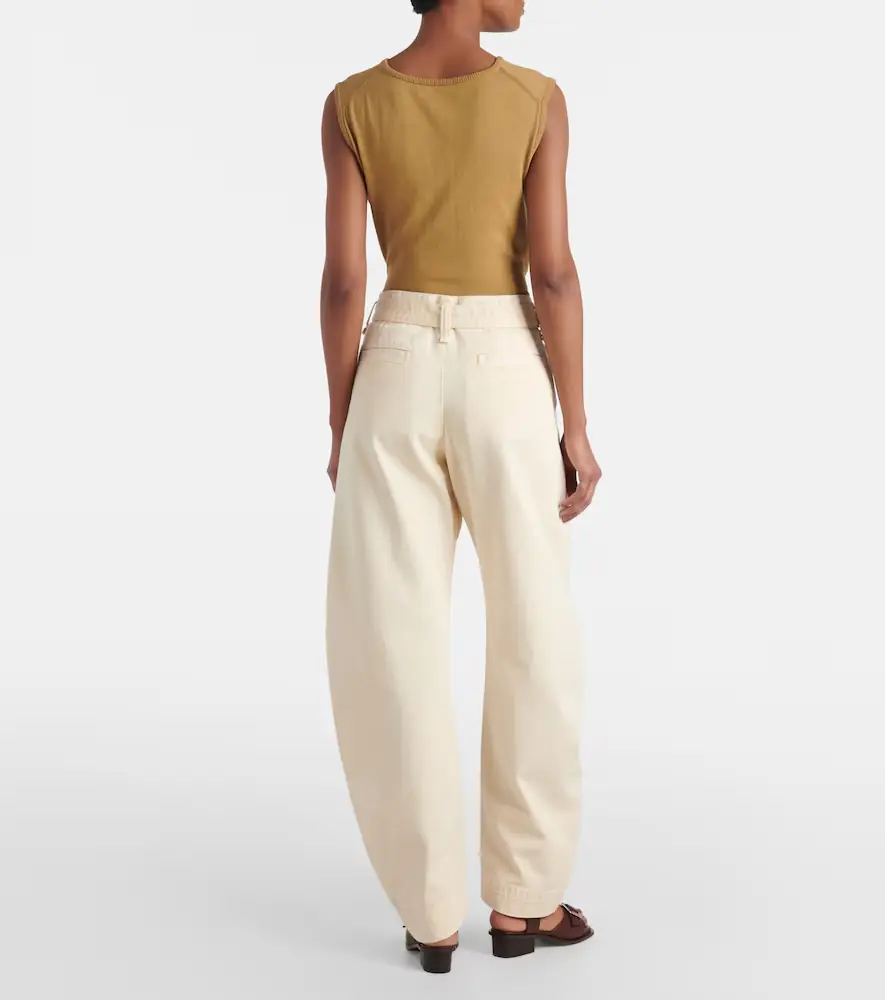 Lemaire Belted barrel-leg jeans | Thumbnail 4 Lemaire Belted barrel-leg jeans | Thumbnail 4