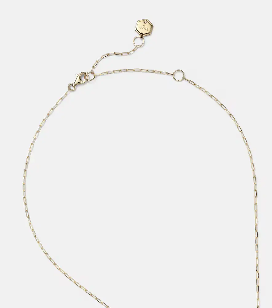 SHAY JEWELRY Illusion 18kt gold pendant necklace with diamonds | Thumbnail 3 SHAY JEWELRY Illusion 18kt gold pendant necklace with diamonds | Thumbnail 3