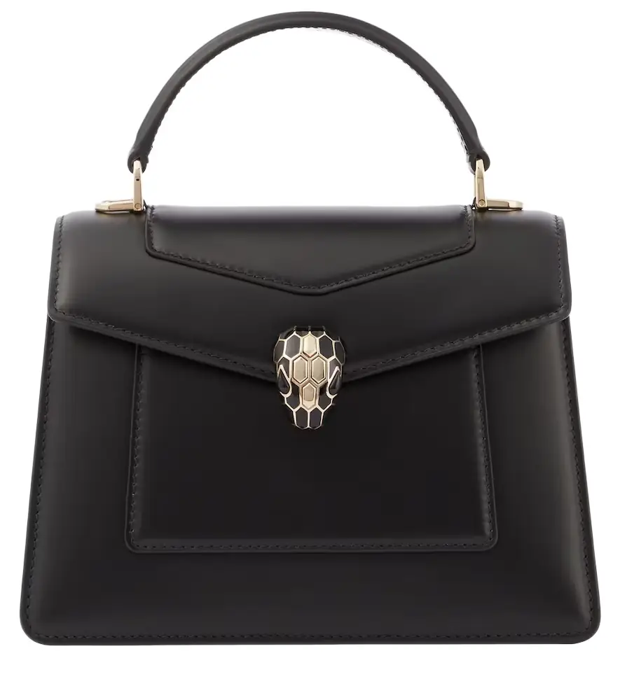 Bvlgari Serpenti Forever Medium leather top-handle bag | Image 1 Bvlgari Serpenti Forever Medium leather top-handle bag | Image 1