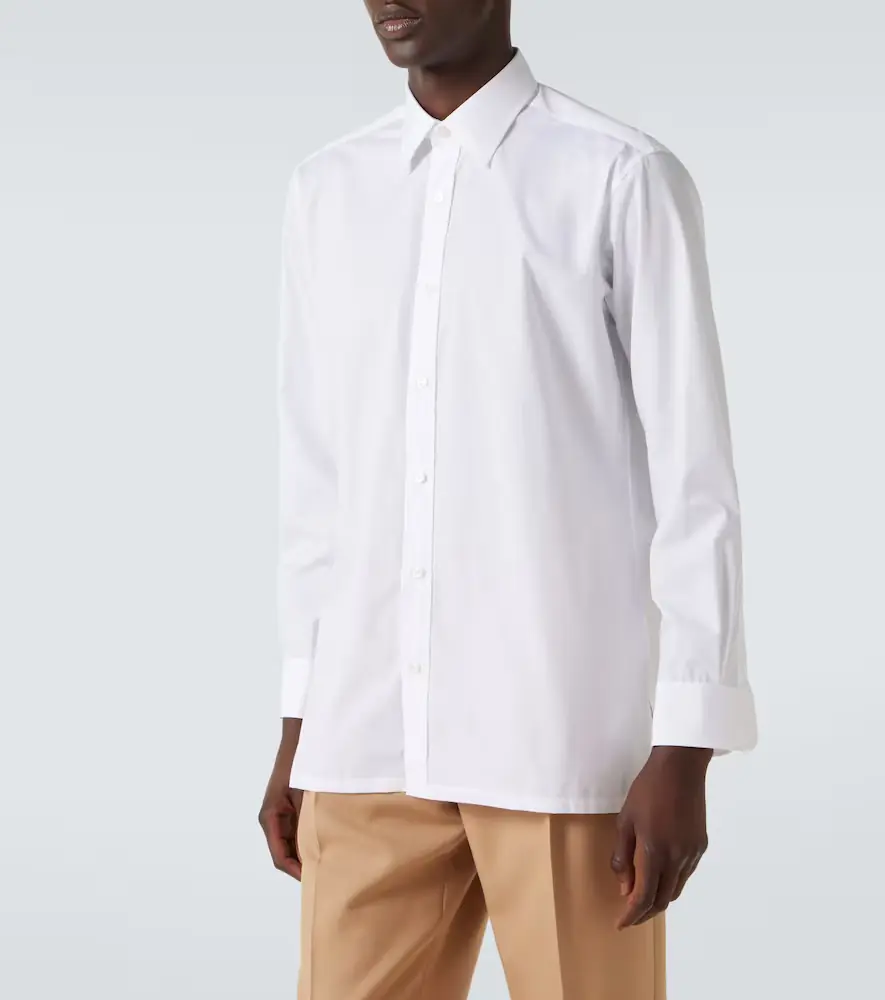 Charvet Cotton poplin shirt | Thumbnail 3