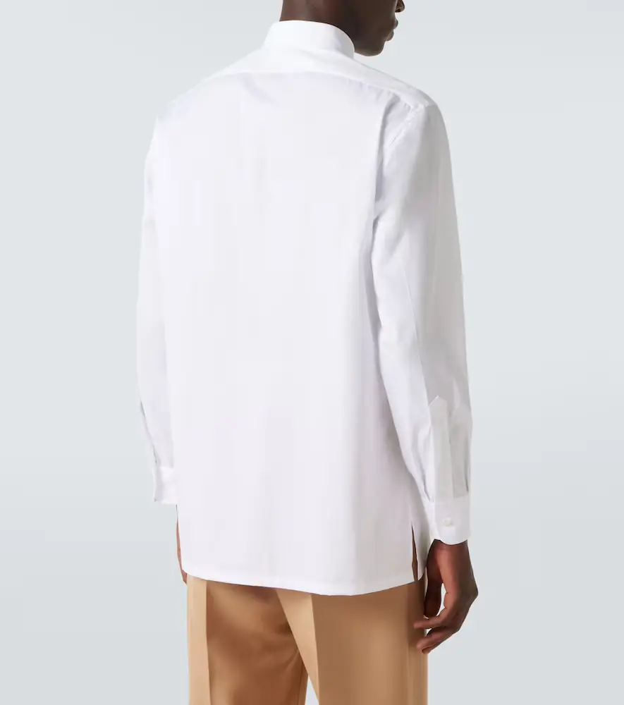 Charvet Cotton poplin shirt | Thumbnail 7