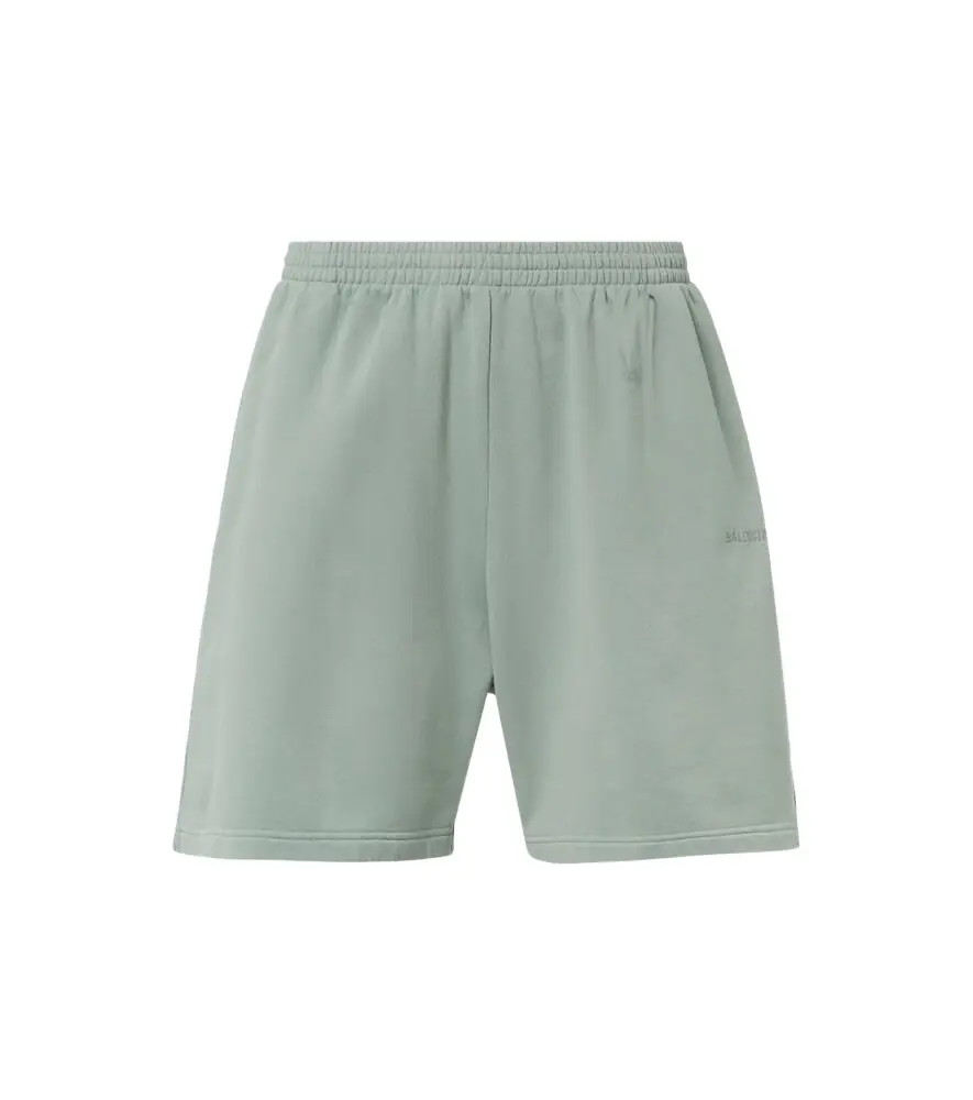 Balenciaga Logo cotton jersey shorts | Image 1 Balenciaga Logo cotton jersey shorts | Image 1