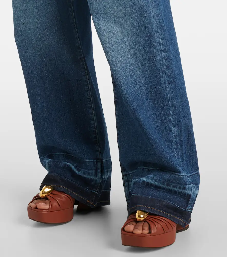 AG Jeans New Baggy wide-leg jeans | Thumbnail 2