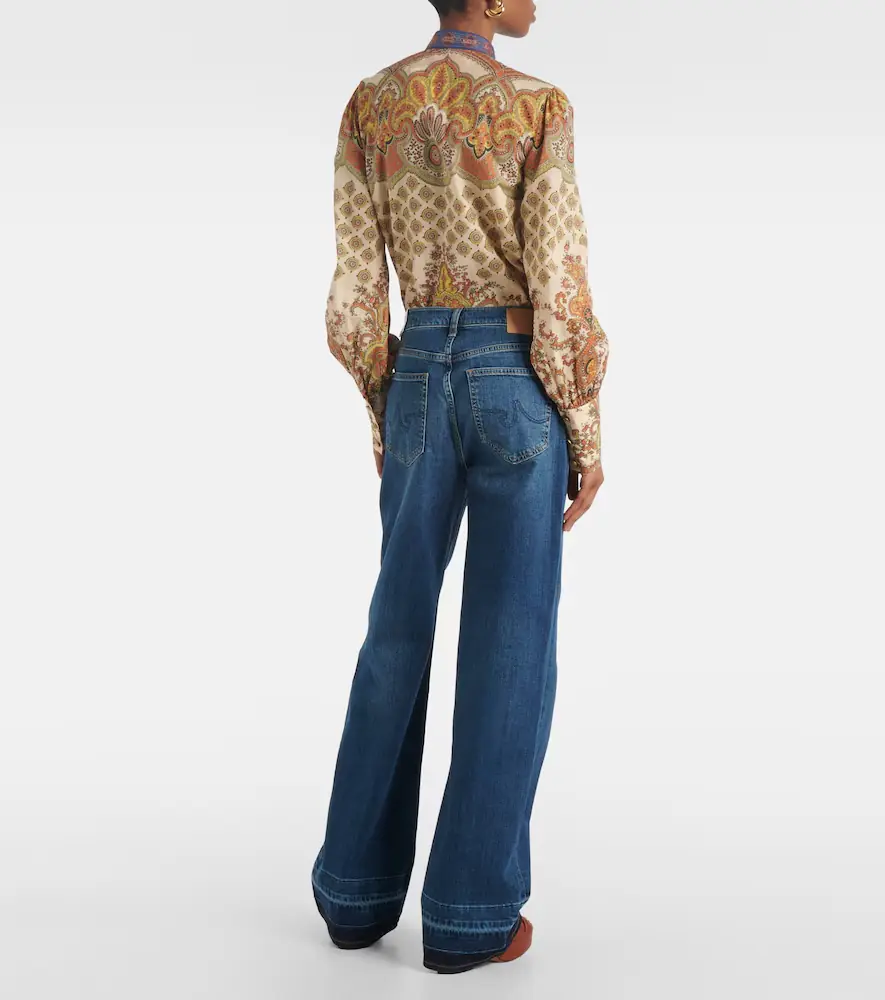 AG Jeans New Baggy wide-leg jeans | Thumbnail 6