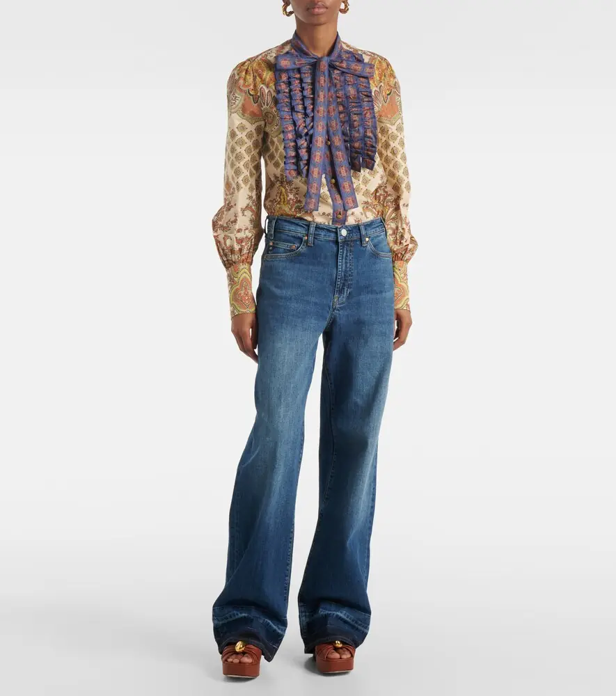 AG Jeans New Baggy wide-leg jeans | Thumbnail 7