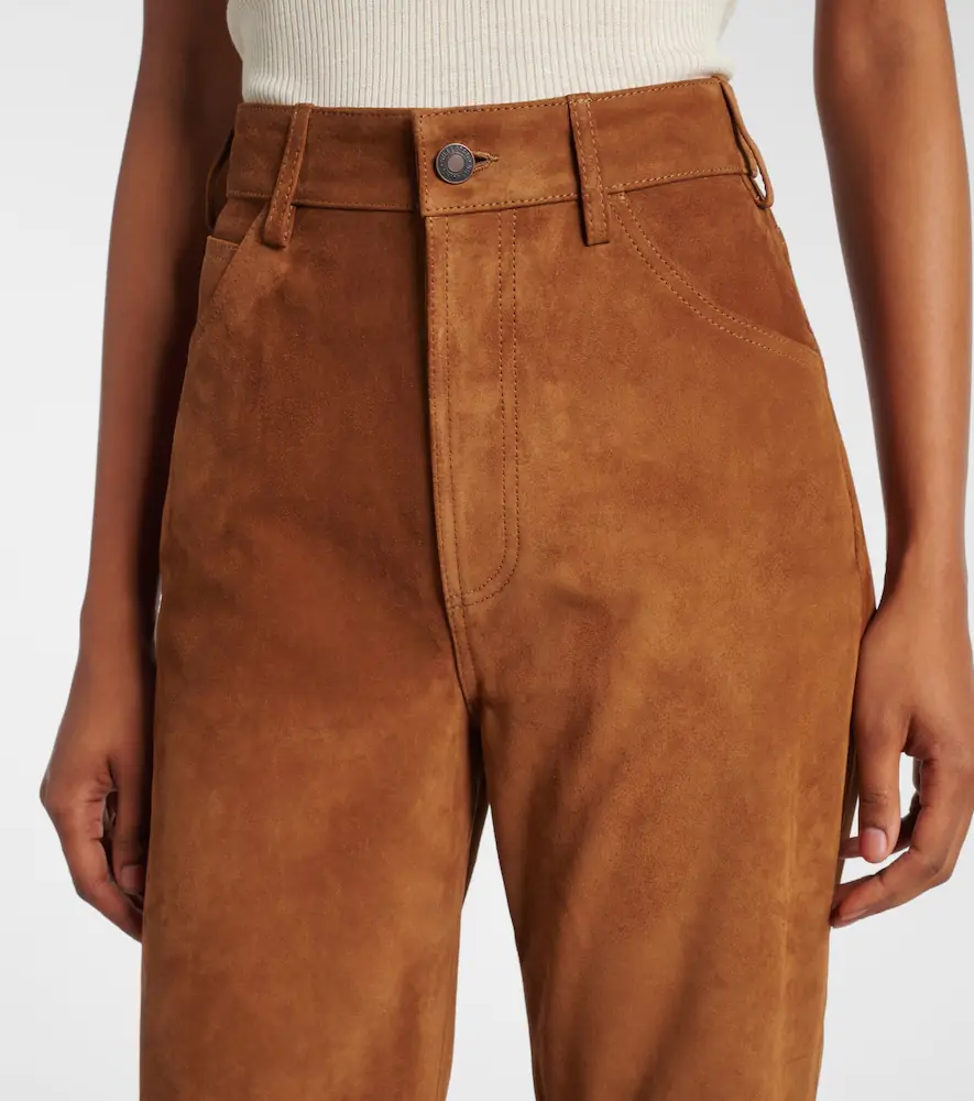 Nili Lotan Roe suede flared pants | Thumbnail 5