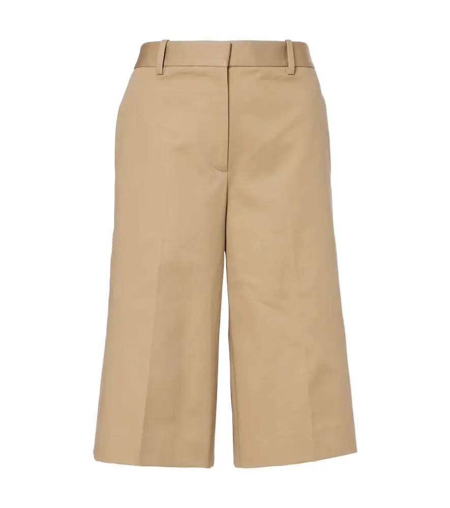 Nili Lotan Erza cotton shorts | Image 1 Nili Lotan Erza cotton shorts | Image 1