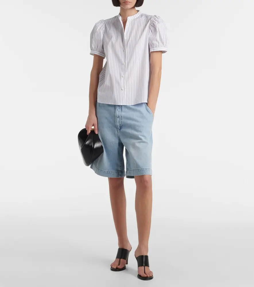 Frame The Trouser Short denim Bermuda shorts | Thumbnail 2 Frame The Trouser Short denim Bermuda shorts | Thumbnail 2