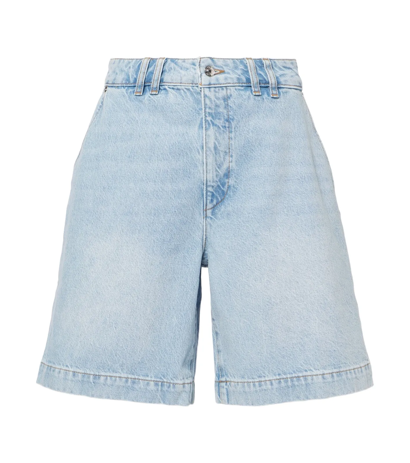 Frame The Trouser Short denim Bermuda shorts