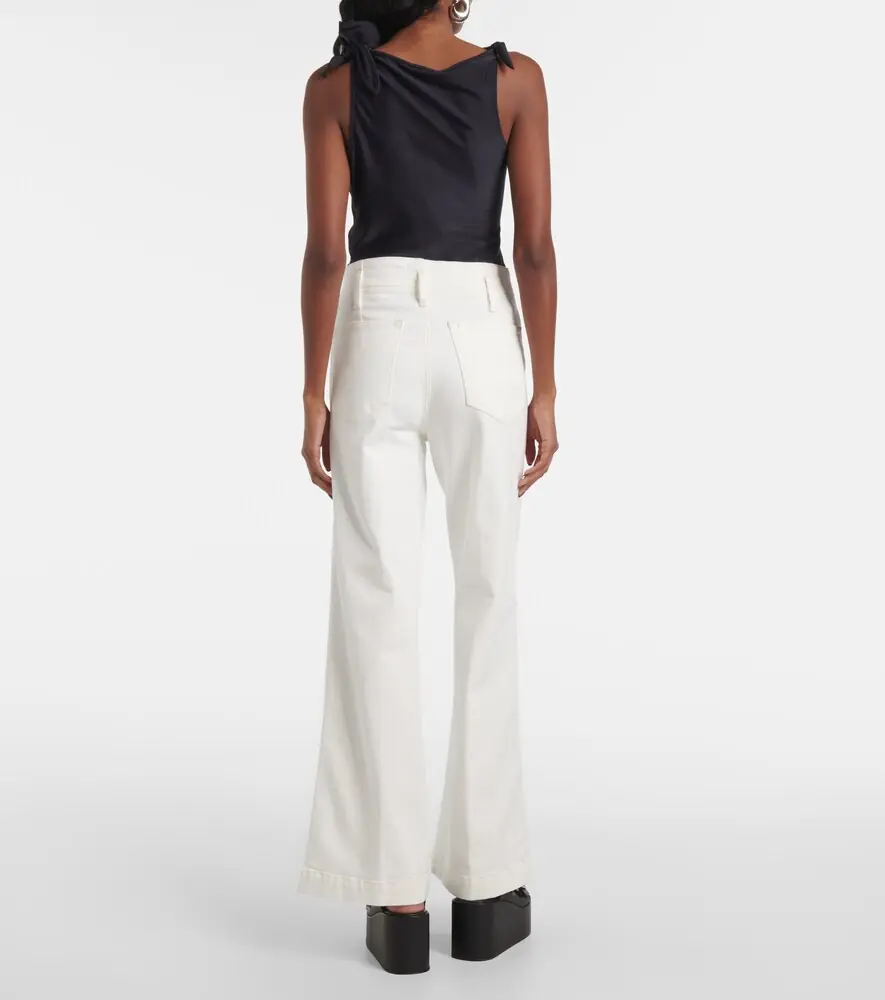 Frame The Seamed Wide high-rise pants | Thumbnail 4