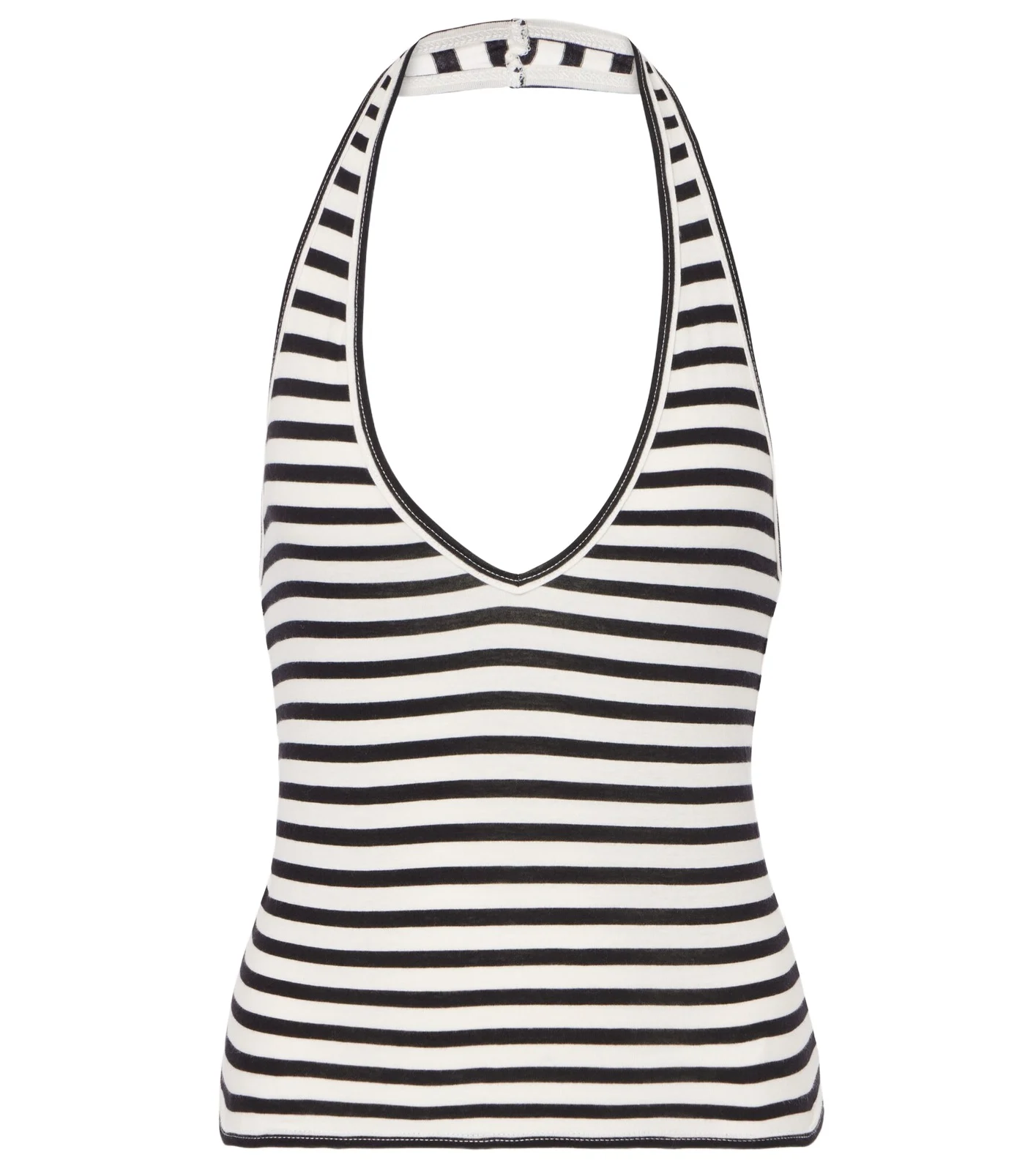 Britt halterneck cotton jersey top Britt halterneck cotton jersey top