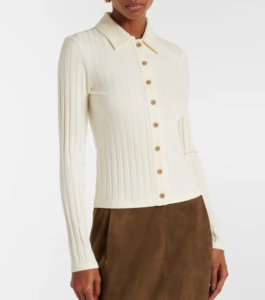 Vince Ribbed-knit cardigan | Thumbnail 3