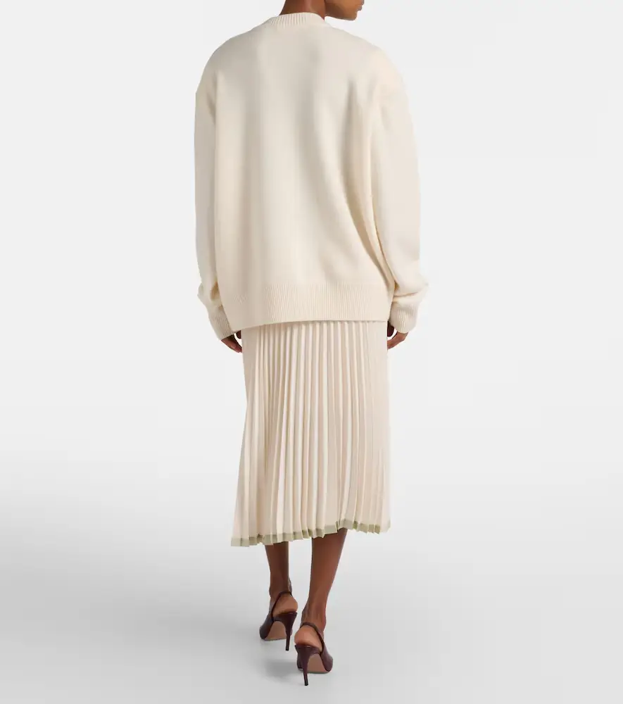 Vince Plissé tiered midi skirt | Thumbnail 2