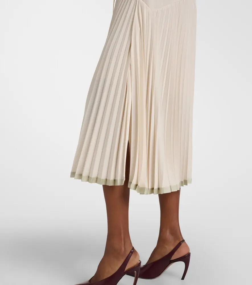 Vince Plissé tiered midi skirt | Thumbnail 4